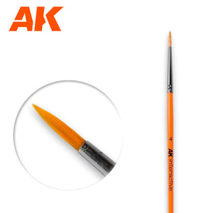 AK Interactive - Brushes - Round Brush 4 Synthetic