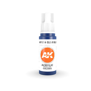 AK Interactive 3Gen Acrylics - Clear Blue 17ml