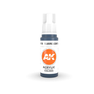 AK Interactive 3Gen Acrylics - Fluorescent Blue 17ml