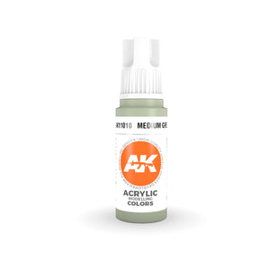 AK Interactive 3Gen Acrylics - Medium Grey 17ml
