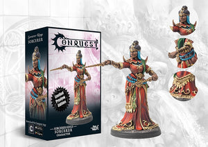 Conquest Sorcerer Kings Sorcerer Limtied Edition Preview Sculpt