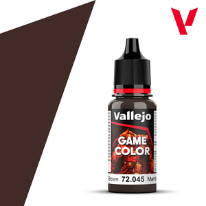 Vallejo Game Colour - Charred Brown 18ml