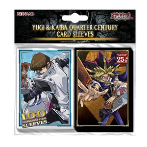 Yu-Gi-Oh Yugi and Kaiba 25th Card Sleeves 100pk