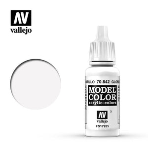 Vallejo Model Colour - 842 Glossy White 17ml
