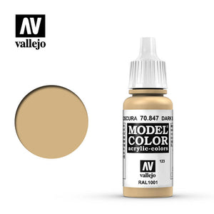 Vallejo Model Colour - 847 Dark Sand 17ml