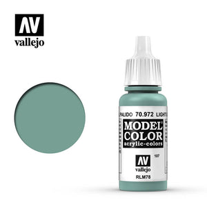 Vallejo Model Colour - 972 Light Green Blue 17ml