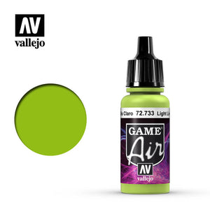 Vallejo Game Air - 733 Light Livery Green 17ml OLD FORMULA