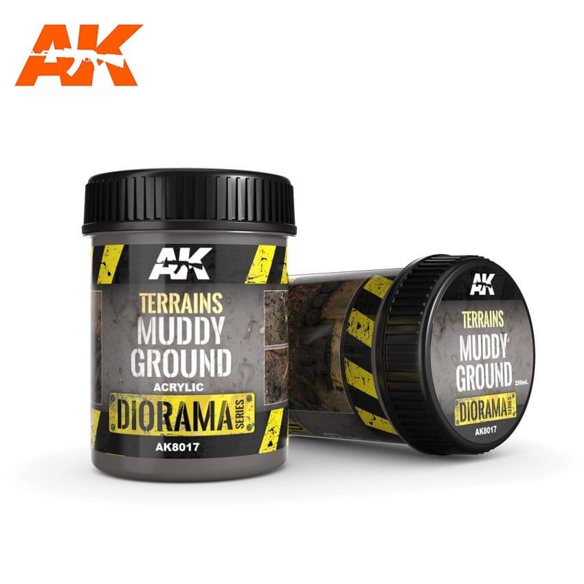 AK Interactive Diorama Muddy Ground 250ml
