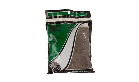 Image of Woodland Scenics Ballast Coarse Dark Brown B85
