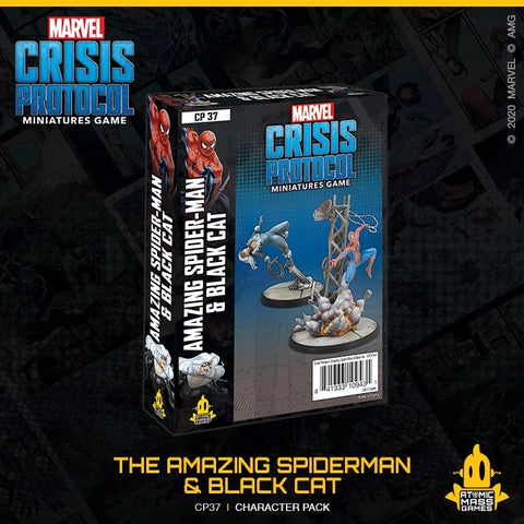 Image of Marvel Crisis Protocol Amazing Spider-Man and Black Cat