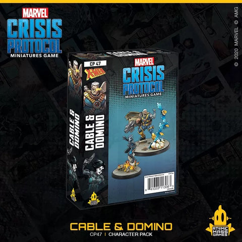 Image of Marvel Crisis Protocol Miniatures Game Cable and Domino