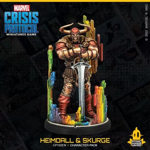 Image of Marvel Crisis Protocol Heimdall & Skurge