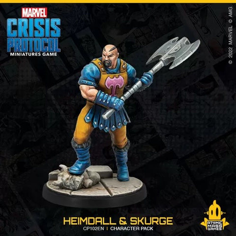 Image of Marvel Crisis Protocol Heimdall & Skurge