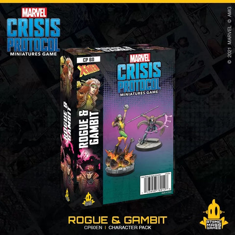 Image of Marvel Crisis Protocol Miniatures Game Rogue and Gambit