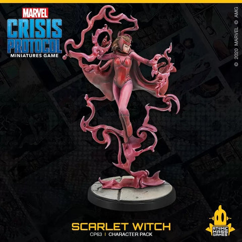 Image of Marvel Crisis Protocol Scarlet Witch and Quicksilver
