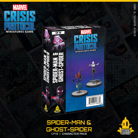 Image of Marvel Crisis Protocol Spider-Man and Ghost-Spider