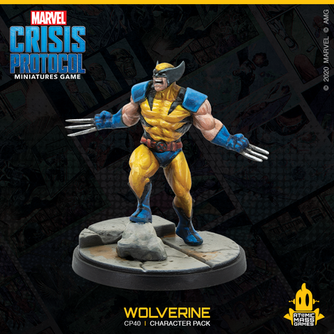 Image of Marvel Crisis Protocol Wolverine and Sabretooth