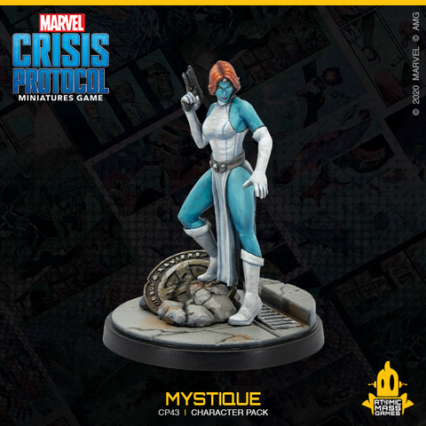 Image of Marvel Crisis Protocol Beast and Mystique