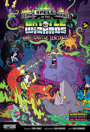 Epic Spell Wars of Battle Wizards Rumble at Castle Tentakill