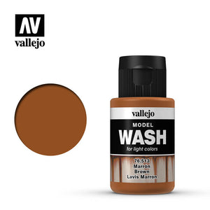 Vallejo Model Wash - 513 Brown 35ml