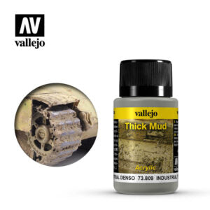 Vallejo Weathering Effects 809 Industrial Thick Mud 40ml