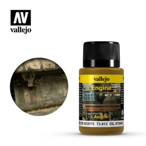 Vallejo Weathering Effects 813 Oil Stains 40ml