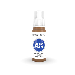 AK Interactive 3Gen Acrylics - Copper 17ml