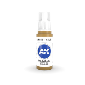 AK Interactive 3Gen Acrylics - Gold 17ml