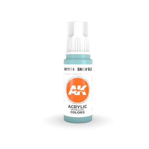 AK Interactive 3Gen Acrylics - Snow Blue 17ml
