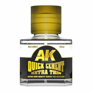 AK Interactive Basics Quick Cement Extra Thin 40ml