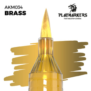 AK Interactive Playmarkers - Brass