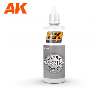 AK Interactive Primers - Ultra Matte Finish Top Quality Varnish 60ml