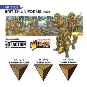 AK Interactive Quick Gen - Britiish WWII Uniforms