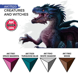 AK Interactive Quick Gen - Creatures and Witches