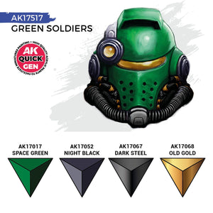 AK Interactive Quick Gen - Green Soldiers