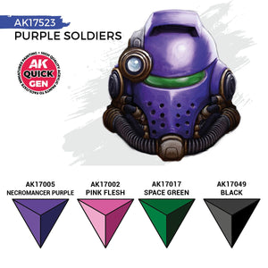 AK Interactive Quick Gen - Purple Soldiers