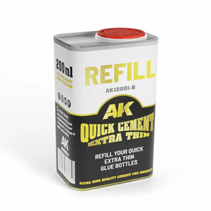 AK Interactive Basics Extra Thin Quick Cement Refill