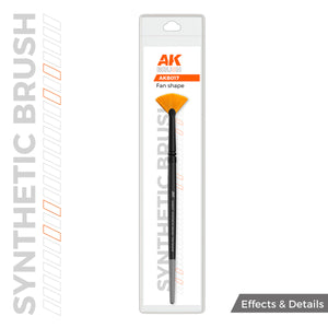 AK Interactive Synthetic Brushes Fan Shape