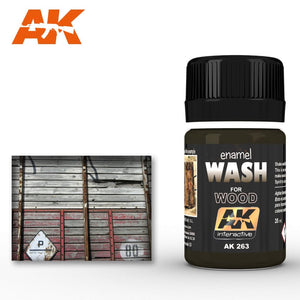 AK Interactive Weathering - Wash for Wood