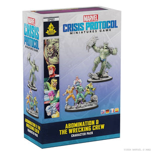 Marvel Crisis Protocol Abomination and Wrecking Crew
