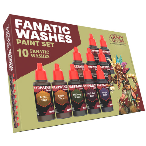 Image of Army Painter Warpaints Fanatic - Washes Paint Set