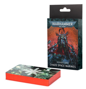 Chaos Space Marines Datacheet Cards (PREORDER)