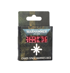 Chaos Space Marines Dice (PREORDER)