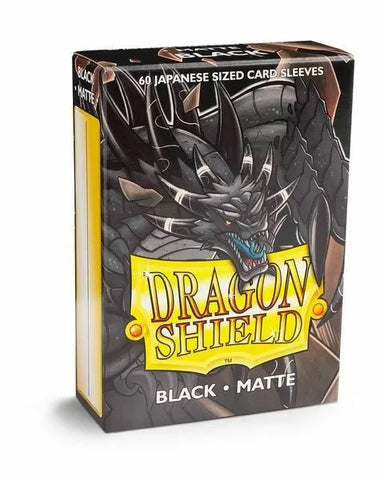 Dragon Shield Japanese Sleeves Matte Black