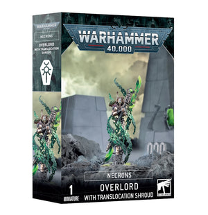 Necrons Overlord with Translocation Shroud (PREORDER)