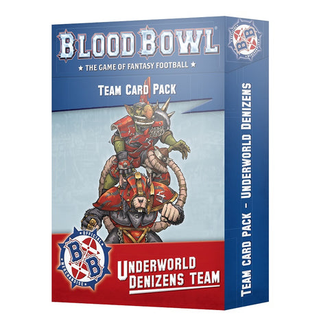 Blood Bowl underworld Denizens Team Cards