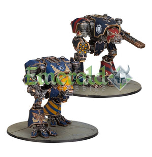 Legion Imperialis Warhound Titans with Ursus Claws