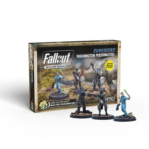 Fallout Wasteland Warfare Survivors Washington Personalities