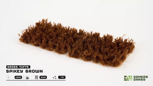 Gamers Grass Spiky Brown Tufts