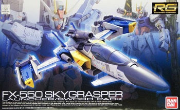 Gundam 1/144 RG FX550 SKY GRASPER LAUNCHER /SWORD PACK